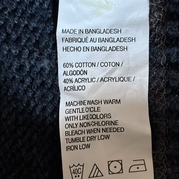 G.H. Bass & Co. Blue Crewneck Sweater, M - Picture 6 of 6